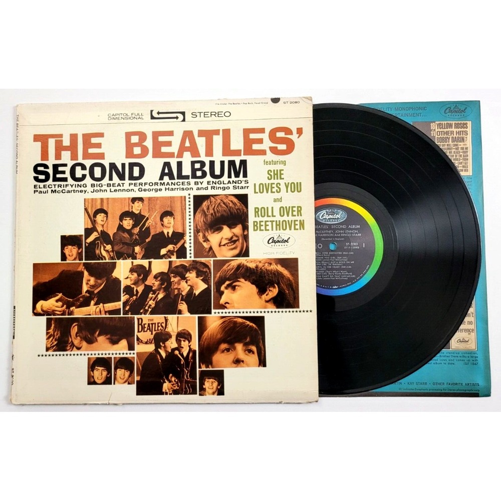 THE BEATLES - THE SECOND ALBUM - ROCK‎ LP - 1ST SCRANTON PRESS